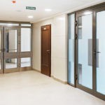 Алюминиевая дверь 1600×2200 мм. GFTD44207