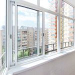 Алюминиевое окно для балкона